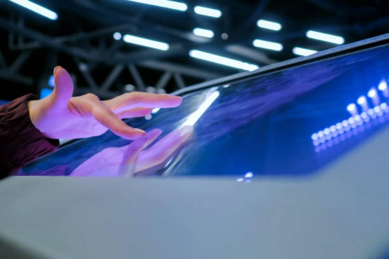 Tela interativa em São Paulo